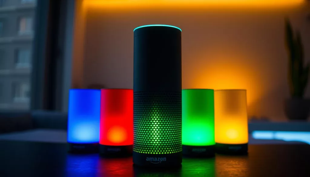 diferenças luzes Alexa