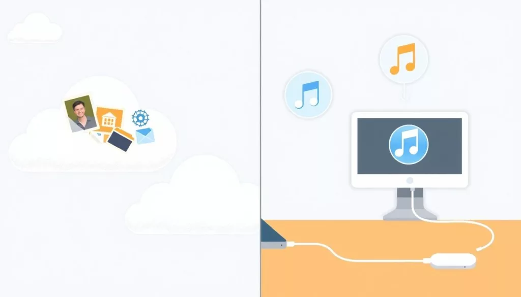 iCloud vs iTunes