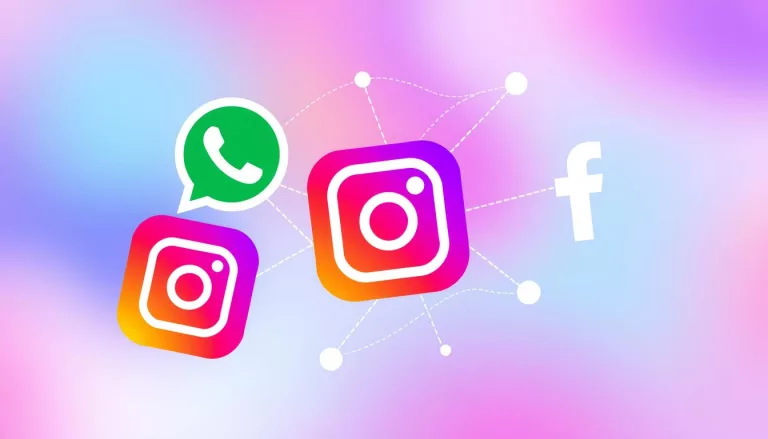 integração WhatsApp Instagram Facebook